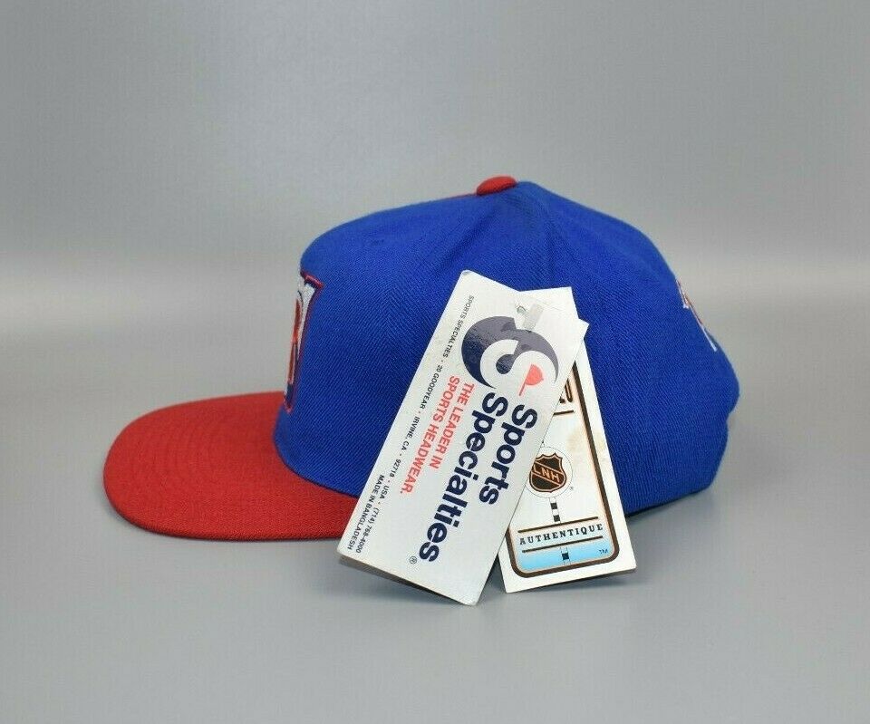 Vintage New York Rangers X Sports Specialties Snapback Hat – Alabama VTG