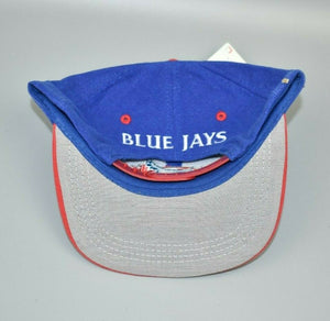 Toronto Blue Jays Vintage MLB Twins Enterprise Back Spell Out Snapback Cap Hat