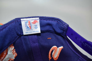 Phoenix Suns AJD Signatures Swirl Vintage 90's Wool Snapback Cap Hat - NWT