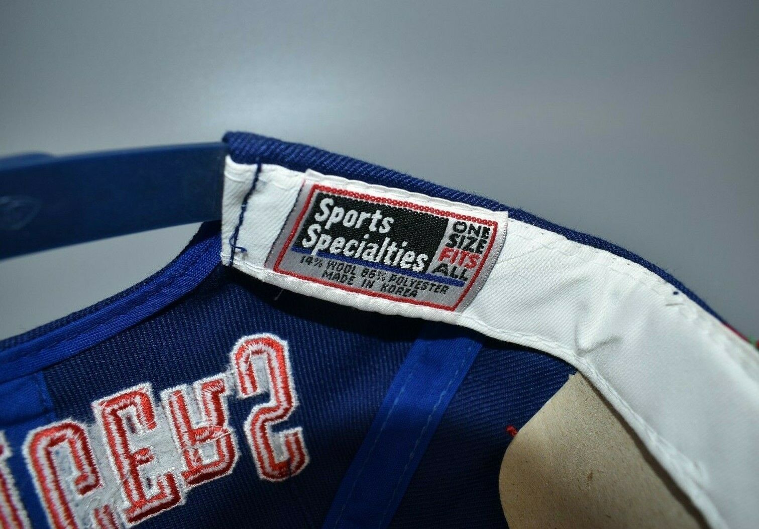 New York Rangers Sports Specialties Back Script Vintage Snapback Cap H –  thecapwizard