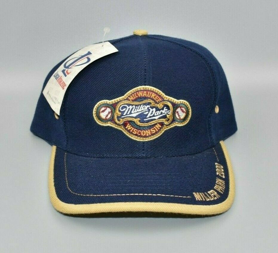 Milwaukee Brewers Baseball Logo 7 Vintage 90's Twill Snapback Cap Hat –  thecapwizard