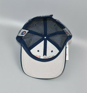 NFL Super Bowl XXXII Vintage Logo Athletic Grid Strapback Cap Hat - NWT