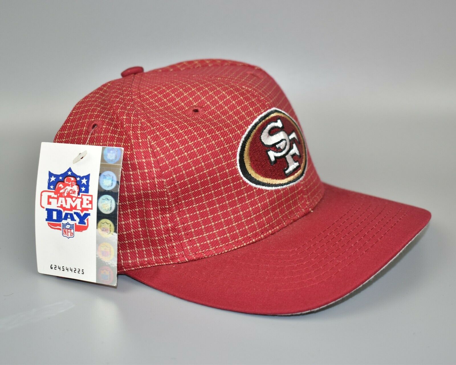 San Francisco 49ers Logo 7 Grid NFL Vintage 90s Snapback Cap Hat