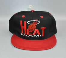 Load image into Gallery viewer, Miami Heat Vintage 90&#39;s NBA G-Cap Adjustable Snapback Cap Hat - NWT
