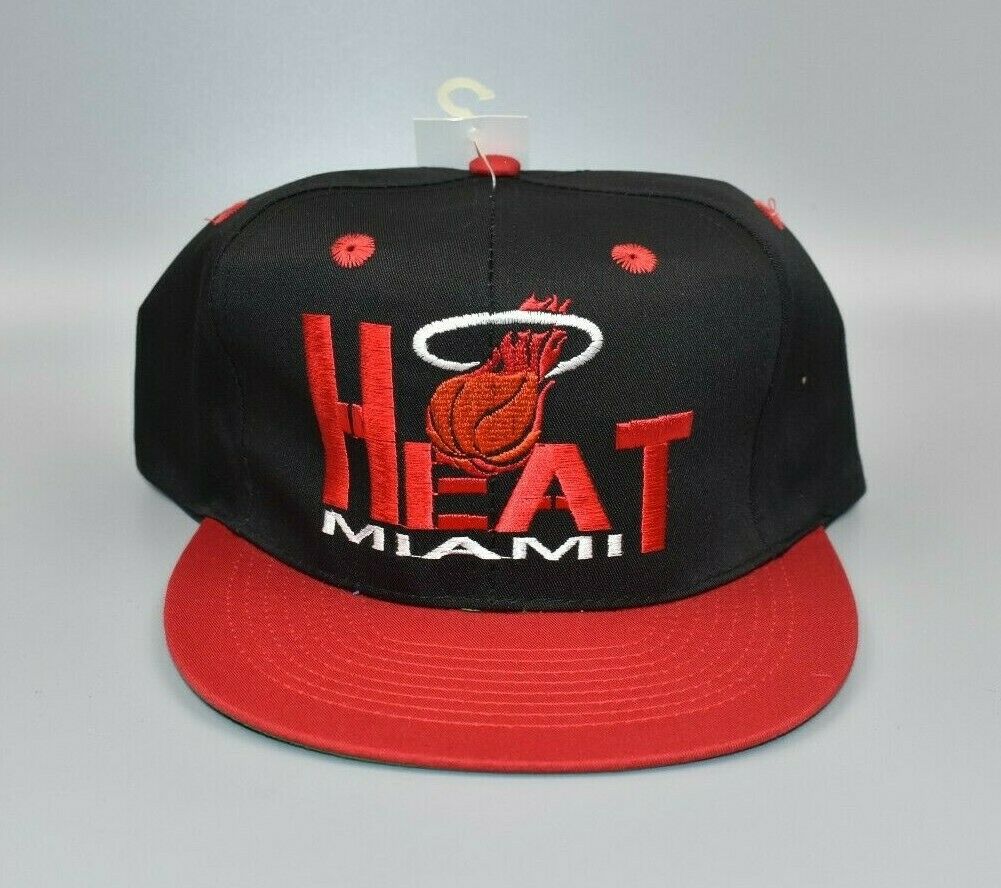 Miami Heat Vintage 90's NBA G-Cap Adjustable Snapback Cap Hat - NWT