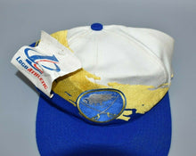 Load image into Gallery viewer, Buffalo Sabres Vintage 90&#39;s Logo Athletic Splash Snapback Cap Hat - NWT
