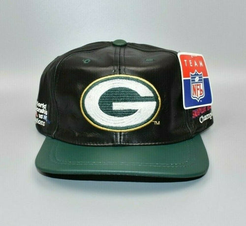 VINTAGE Sports Specialties Green Bay Packers Hat Snapback Green Black  Adjustable